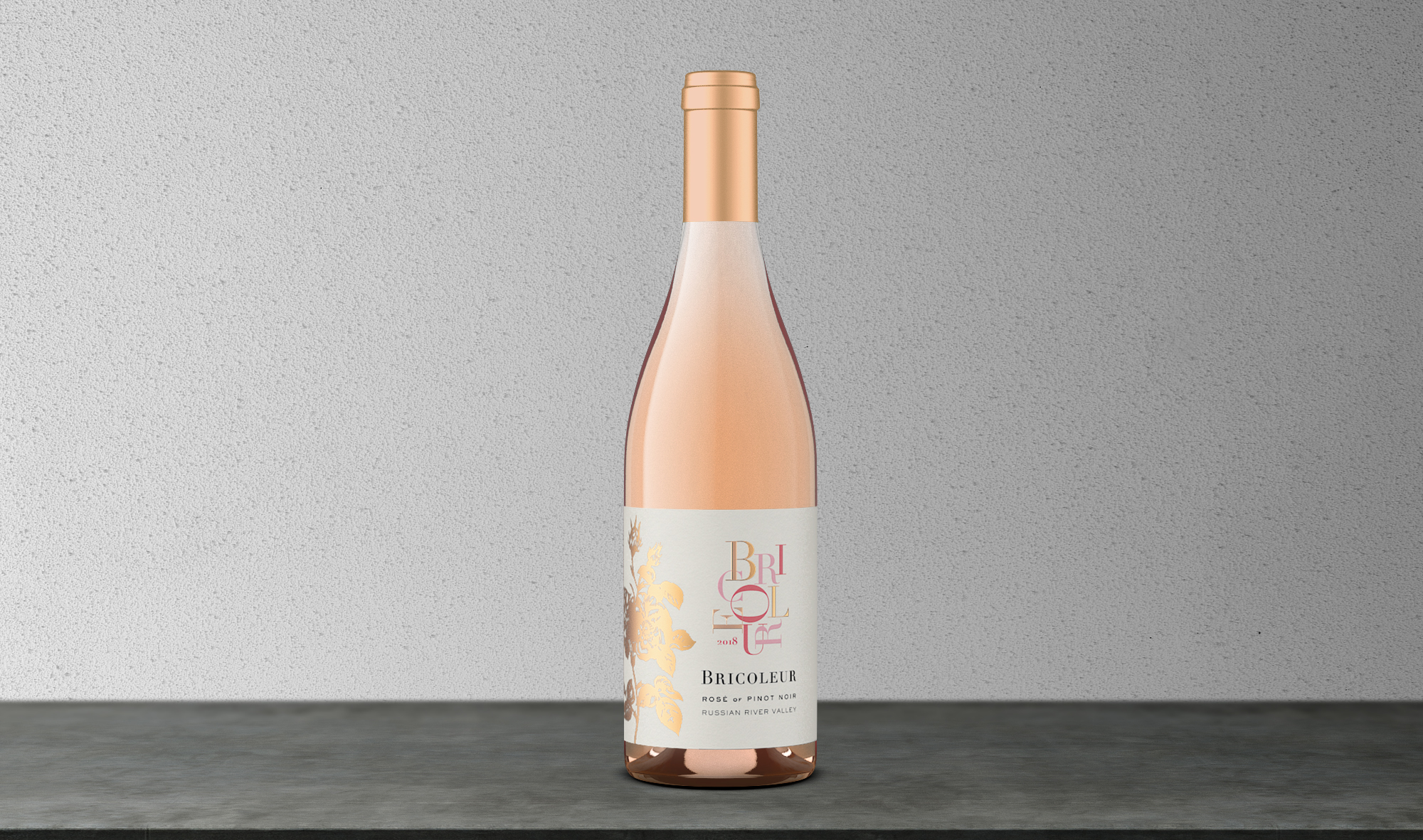 2019 Rosé of Pinot Noir bottle