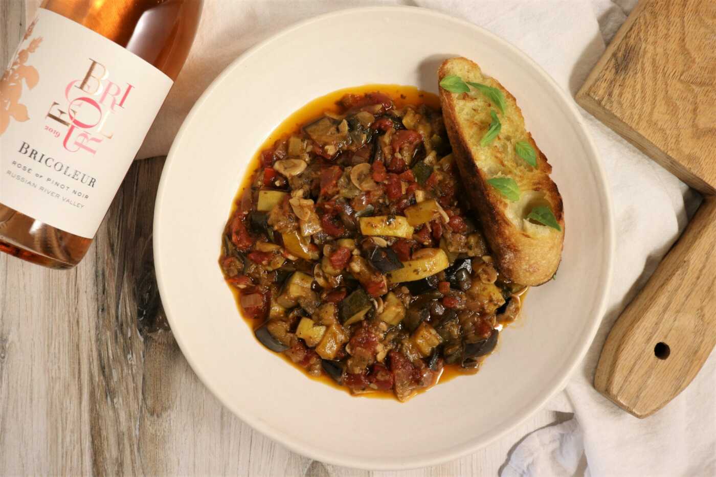 French-Inspired Ratatouille - Carhartt Family Wines